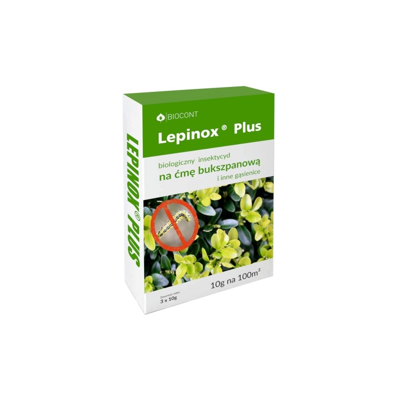 Lepinox Plus na ćmę bukszpanową 3 x 10 g