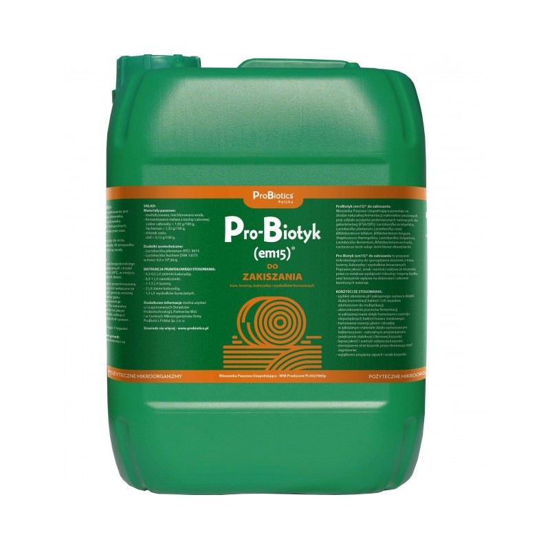 Pro-Biotyk (em15) do zakiszania - 10L